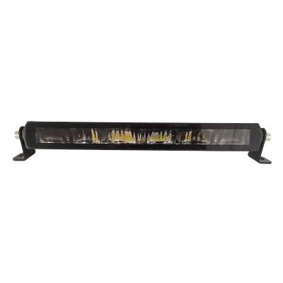 China New Factory Screwless Design 20inch Single Row 12V 24V 4x4 Die-Casting Aluminum Housing Automotive Led Light Bar for sale