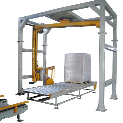 China Food Pallet Stretch Wrapping Film Wrapping Machine With Rotary Arm for sale