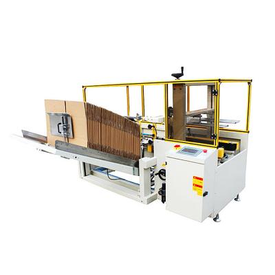 China Automatic Food Box Carton Case Erector Machine For Carton Packing for sale