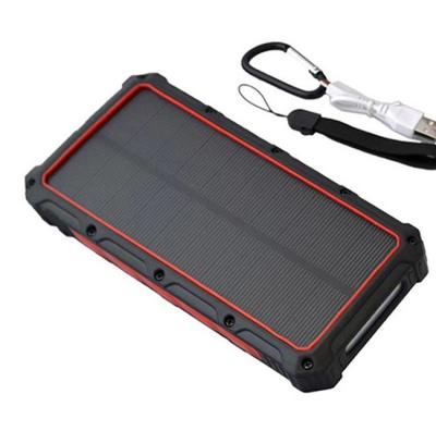 China Waterproof 30000mah Usb LED Display Powerbank Mobile Phone Solar Power Bank 30000mah Mah Solar Charger Power Banks Fast Charging Support 20000 Dual for sale