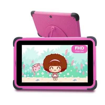 China Private Factory 8inch HD 2+32G Android 11 Model Kids Tablet In Pink Housing 8