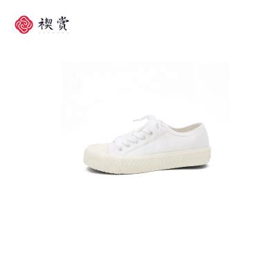 China Fashion Durable Women's Retro Casual Shoes Stylish Flat Candy Color Cheap Female Sneakers for sale