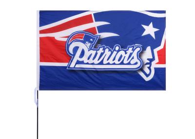 China The New England Patriots Fans Large Logo Flag Size 100 x 150CM  3D National Logo for sale