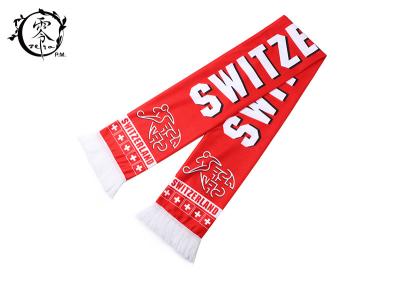 China World Cup Switzerland Sublimation Scarf Soccer Team Champions League for sale