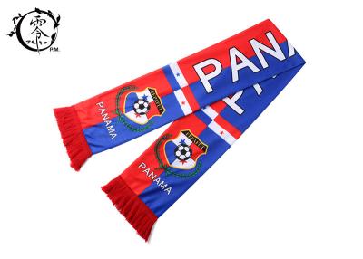 China FIFA Panama Digital Sublimation Scarf Long Size Printing With Logo for sale