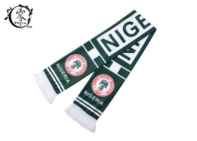 China Multi Coloured Nigeria Sublimation Scarf​ Athletic Digital Printing for sale