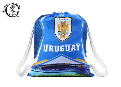 China World Cup Uruguay Team  Drawstring Shoulder Bag Shopping Outdoor Travel for sale