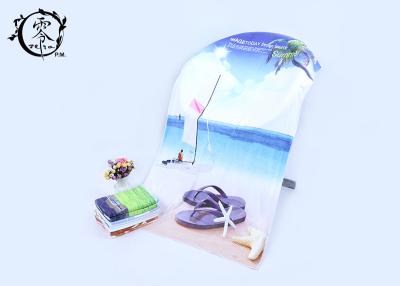 China Summer Super Absorbent Microfiber Beach Towel , Custom Travel Sports Towel for sale