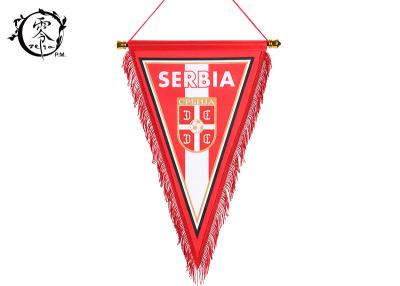 China Serbia World Cup Country Flag Banner Sublimation Printed Serbia National Team for sale