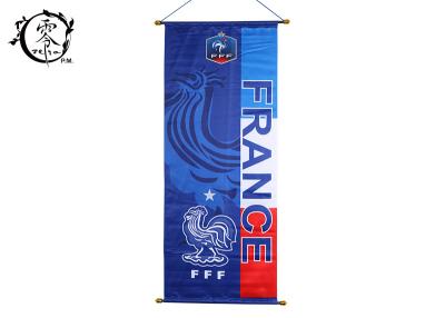 China France National Soccer Team Digitally Printed Flags Picture Frame Gift Ideas Home Decor Hanging for sale