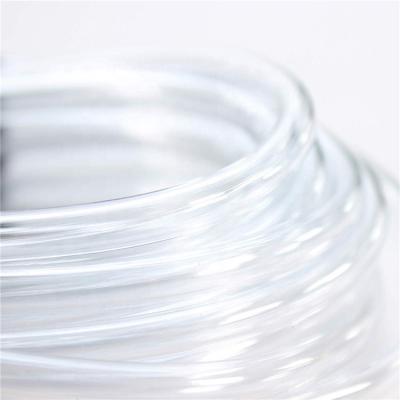 China Viable Clear Hose 6x4 Hose Black Clear Aquarium Silicone Aquarium Airline Tube for sale