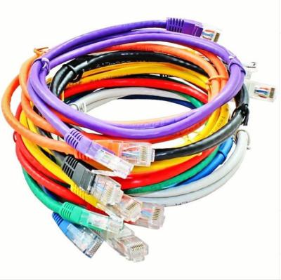 Chine Corde de correction de 28AWG 4P UTP Cat6 avec le connecteur Rj45 à vendre