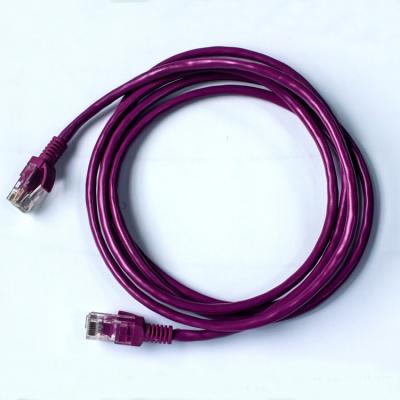 China Os ethernet de 8P8C 94-V2 Cat5e remendam o cabo 24AWG 4 emparelham o cobre desencapado à venda