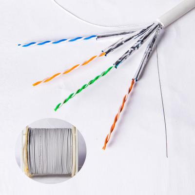 China 550MHZ Lan Network Cable Ethernet Cat 6A bloßes Kupfer ftp LSZH zu verkaufen