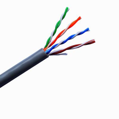 China Porque cabo da rede de 0.51mm 24AWG Cat5e Lan Cable Cat 5e UTP à venda