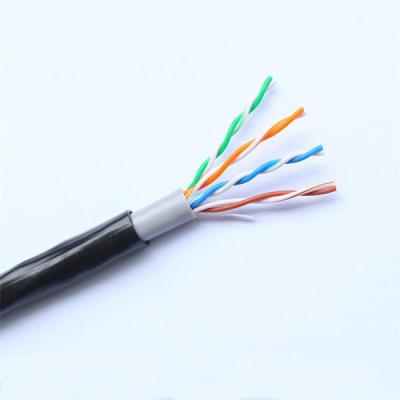 China 4 pares do cabo de Cat5e Lan Cable Waterproof 24AWG Cat5e à venda