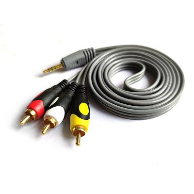 China PVC Jacket Multi Copper RCA Stereo Cable For VCD DVD MP3 for sale