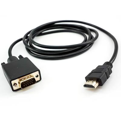 China metro HDMI de 1080P 60Hz 1,8 al convertidor del ordenador portátil del adaptador de VGA HD en venta