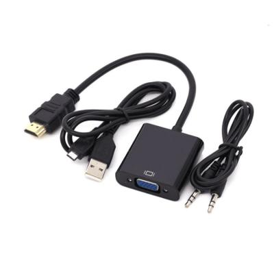 China HDMI al adaptador HD de VGA con el cable de transmisión audio en venta