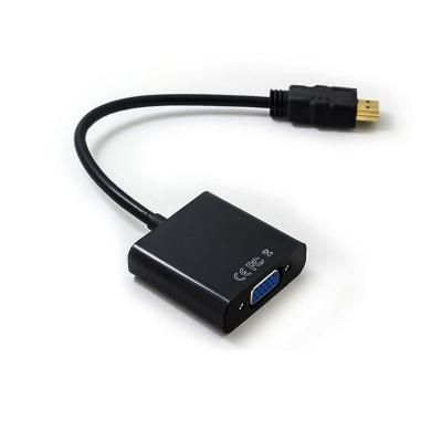 China 720p 1080p HD HDMI al adaptador de VGA con el ordenador del cable de audio para supervisar el convertidor en venta