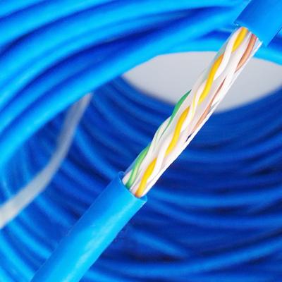 China 305m UTP RJ45 Cat 6 Ethernet 23 AWG Copper Wire Data Communication Lan Cable for sale