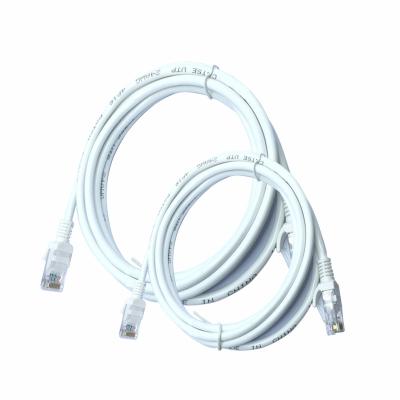 Chine 8P8C Cat5e Lan Cable Copper Pure 24AWG a tordu 4 paires d'UTP de corde de correction à vendre