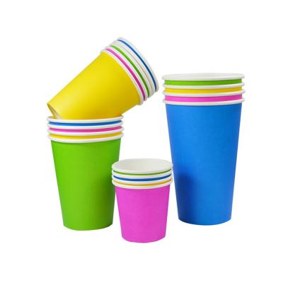 China Disposable 7oz Custom Paper Cup Maker Wholesale Paper Coffee Cups for sale