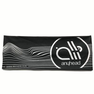 China POLYESTER headband running sports stretch elastic headbands yoga headband for sale