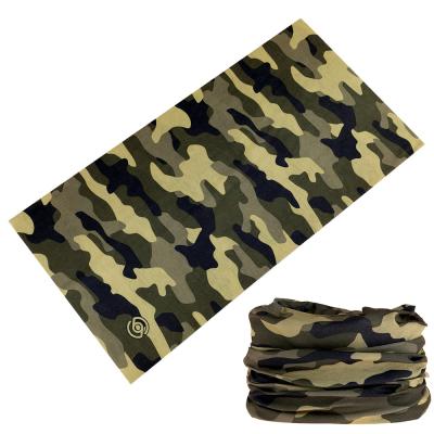 China cheap custom 100% polyester bandana printing camouflage bandana motorcycle bandana for sale