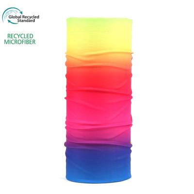 China Multifunctional Seamless Magic Recycled Tube RPET Custom Sublimation Printing Tube Seamless Bandana for sale