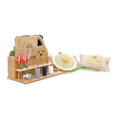 China Top Supplier Home Decoration Crafts Teaching Toys Manual Sewing Kit For Kids for sale