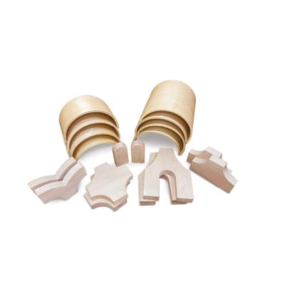 China Multi-Activity Intellectual Development DIY Toys Solid Wood Block Set for sale