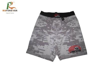 China Digital Printed Boys Camo Swim Trunks , Mens Camo Boxer Shorts High Performance for sale