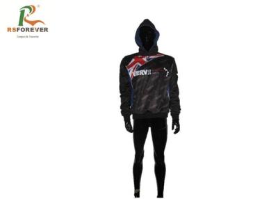 China Sublimation Heavyweight Polyester Mens Hoodies Long Sleeves for sale