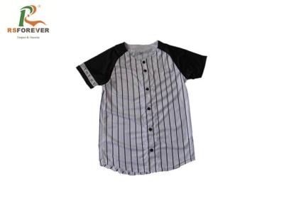 China American Size Custom Team Sportswear , Sublimation Printed Baseball Jersey for sale