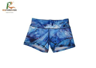 China Custom Printing Lycra Women Shorts , Girls Board Shorts Waterproof for sale