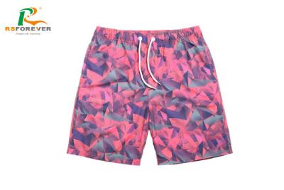 China Custom Waterproof Couple Board Shorts With Lining / Beach Pants For Men And Women for sale