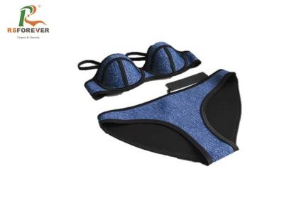 Chine Vêtements de bain du bikini d'habillement de mode des femmes imprimées par coutume de produit hydrofuge à vendre