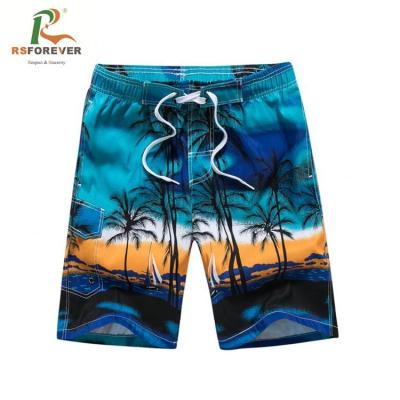 China custom made polyester sublimation printing men swim short boardshorts surf for sale