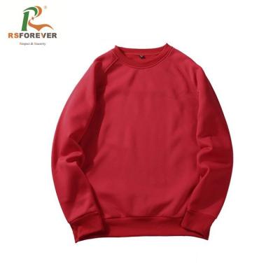 Cina La progettazione unisex di logo di servizio dell'OEM ha stampato la maglietta felpata su ordinazione del crewneck del cotone in vendita