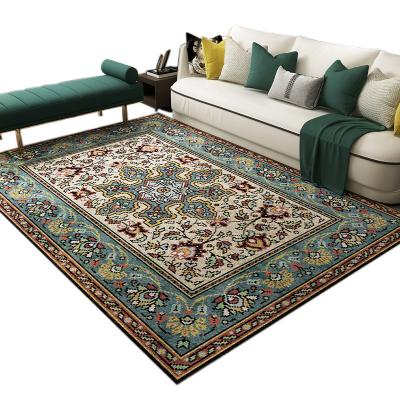 China Stain Resistant Vintage Bohemian Persian Area Rugs Accent Floral Print Turkish Sittingroom Rugs Rugs, 4' X 5' 3