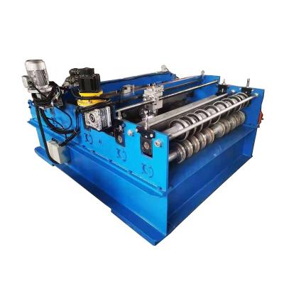 China Hotels oblique slitting machine for making metal bemo position seam sheets with cut to length function for sale