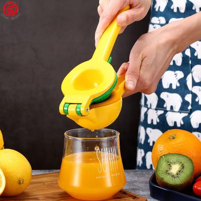 China Viable 2-In-1 Lemon Lime Juicer - Hand Juicer Lemon Juicer - Max Extraction Manual Citrus Juicer for sale