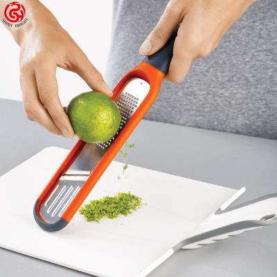 China Viable Spoon Stainless Steel Ginger Grater Spoon Grind Wasabi Garlic Grater Spoon Grinder Kitchen Tool for sale