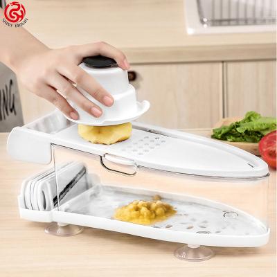 China Sustainable Vegetable Dicer Set - Kitchen Accessories - Vegetable Shredder & Grater - Manual Mandoline Slicer for sale