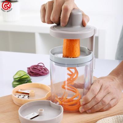 China Viable Wholesale Hot Sale Multifunctional Kitchen Accessories Manual Vegetable Chopper Chopper Slicer Shredder Hand Grater Cutter for sale