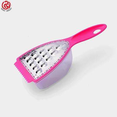 China Sustainable Multifunctional Plastic Fruit And Vegetable Grater For Kitchen With Lemon Compressor for sale