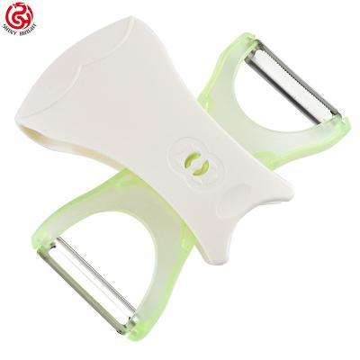 China Sustainable Multifunctional Stainless Steel Storage Type Peeler Kitchen Tools For Fruit Vegetable for sale