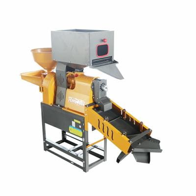 China Advertising Company Factory Production Vibrating Screen Rice Mill Direct Double Combination Machine for sale