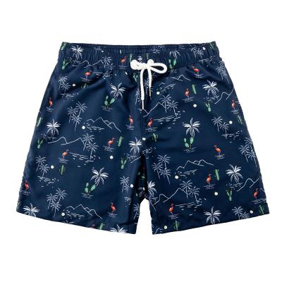 China Breathable Surf Shorts 4 Way Stretch High Quality Sublimation Printing Mens Beach Shorts Swimming Trunks for sale